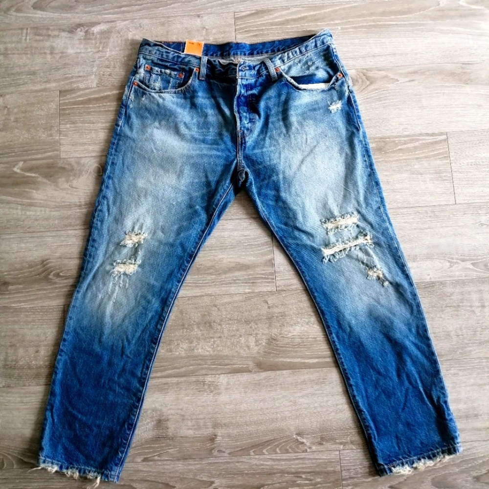 Levi's blue jeans for women